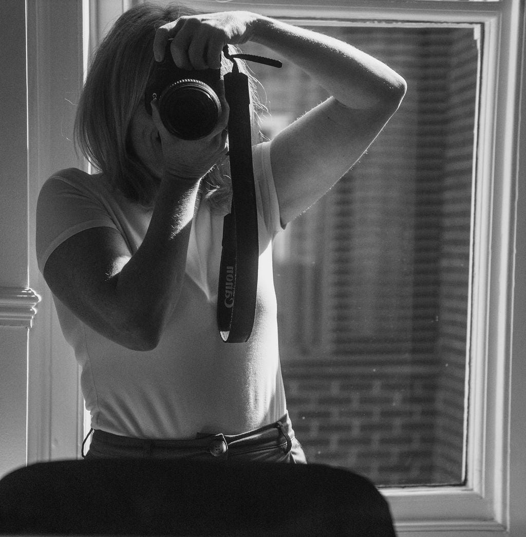 Photographer taking a picture