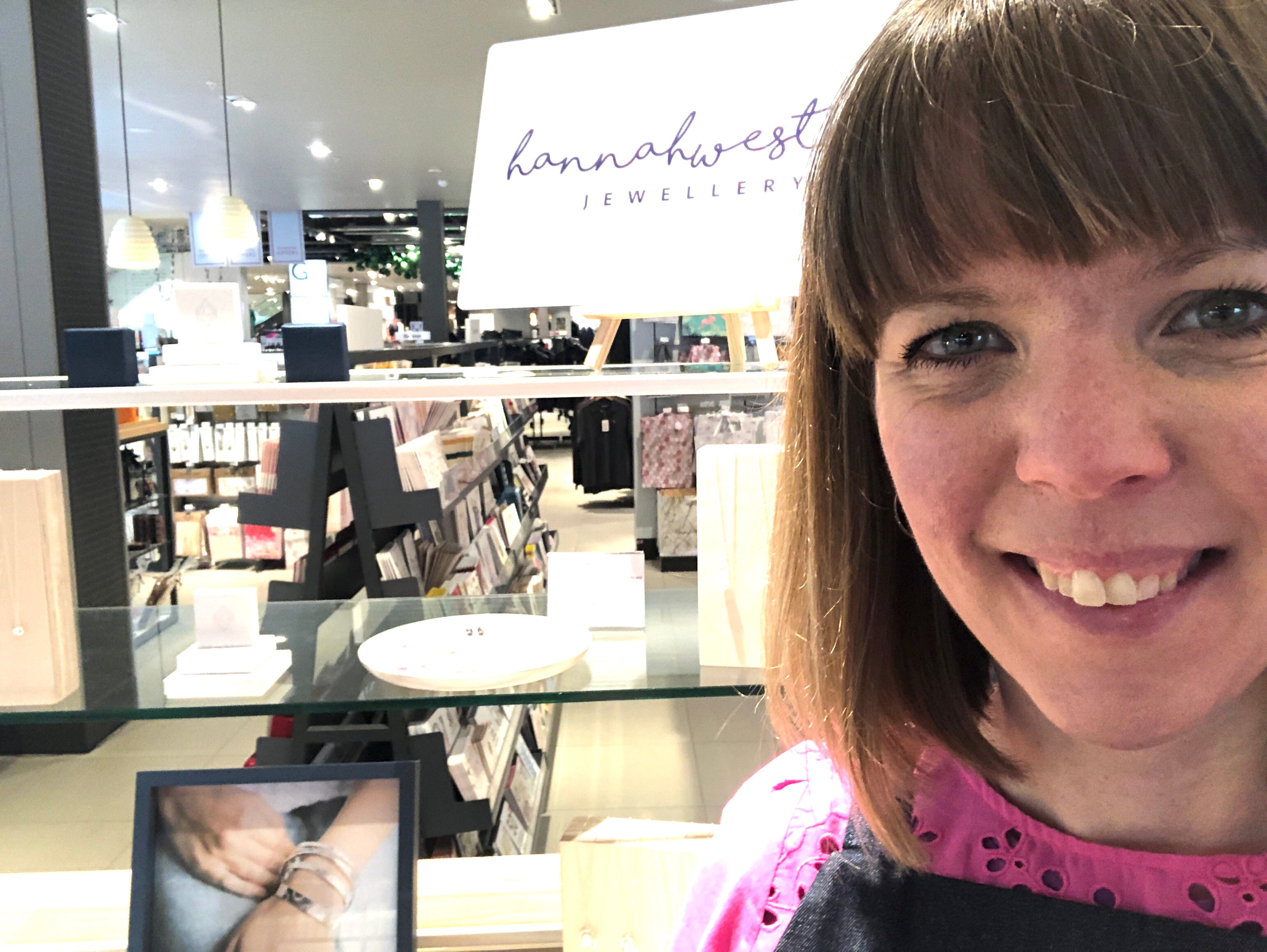 Hannah Weston in John Lewis