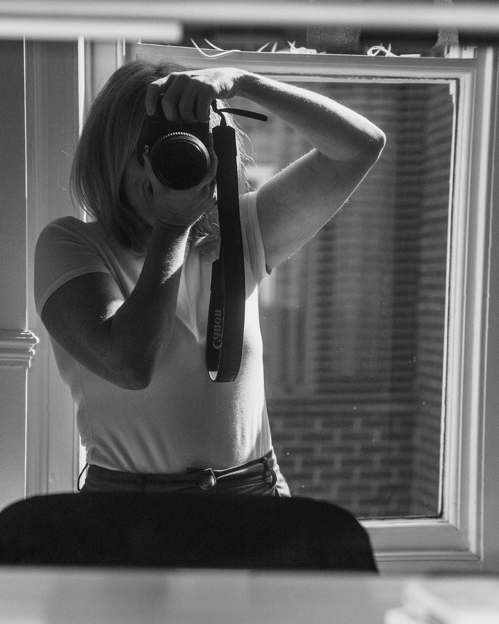 Photographer taking a picture